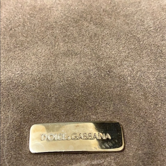 Dolce & Gabbana brown suede bag (late 90’s) - Picture 2 of 4